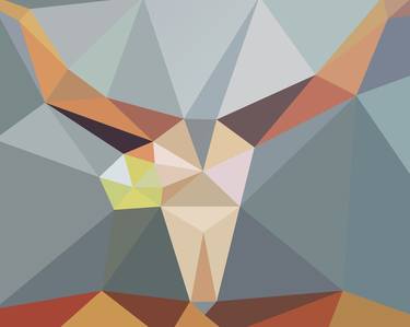 Print of Abstract Geometric Paintings by allo - Manuel Herrera