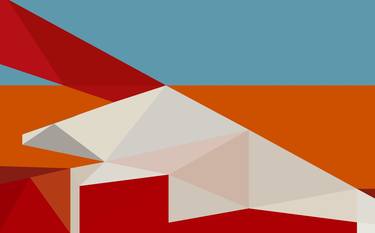 Print of Abstract Architecture Paintings by allo - Manuel Herrera