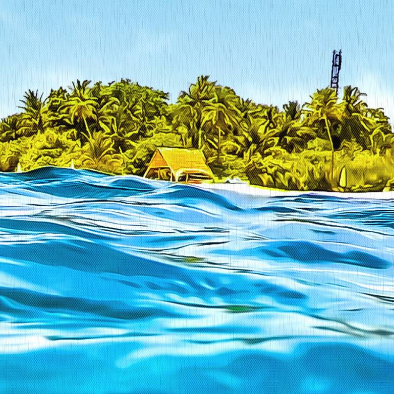 Original Conceptual Seascape Digital by Scott Gieske