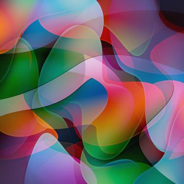Print of Abstract Expressionism Abstract Digital by Scott Gieske