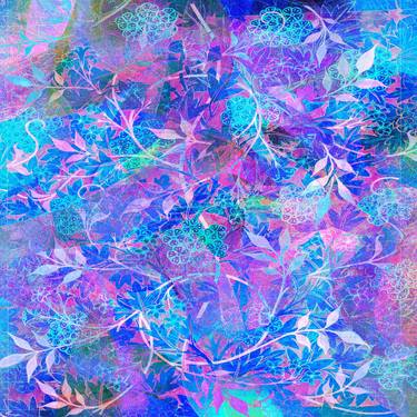 Print of Abstract Expressionism Floral Digital by Scott Gieske