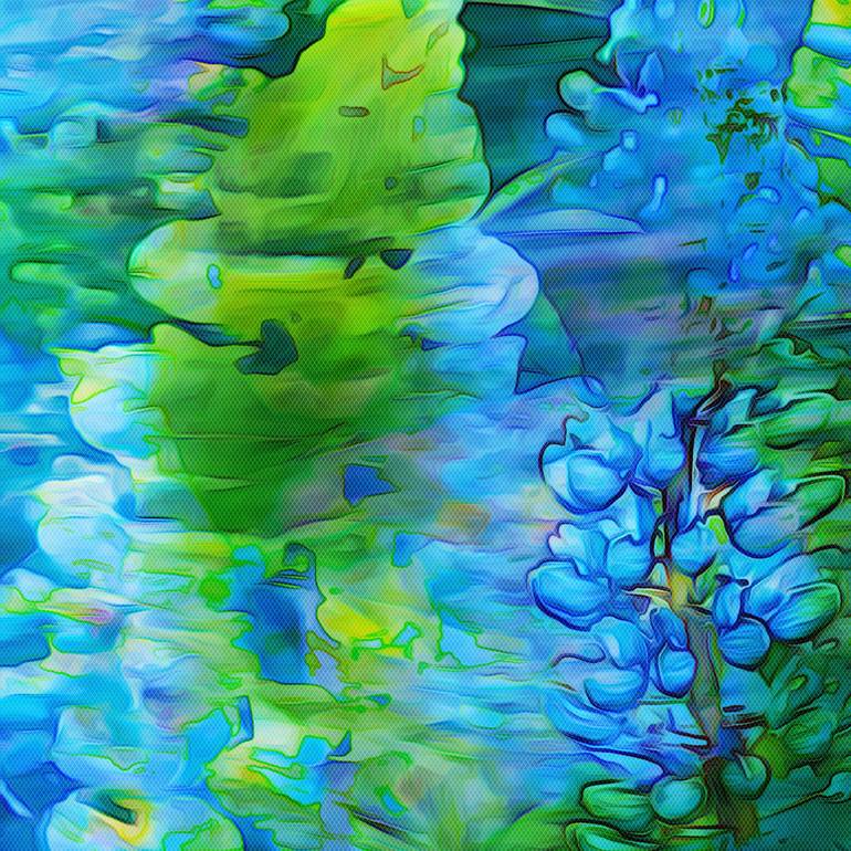 Original Abstract Expressionism Nature Digital by Scott Gieske