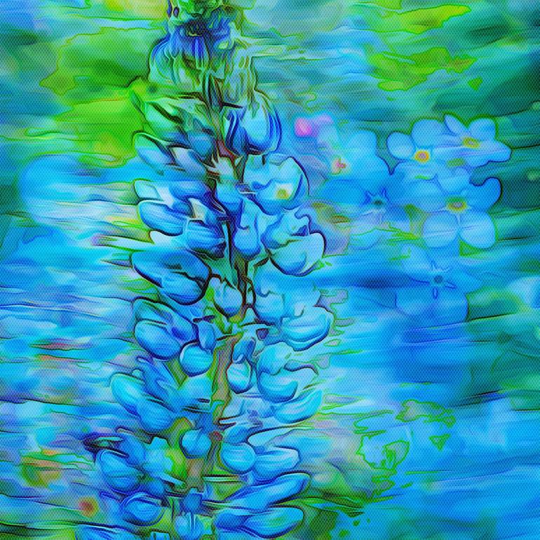 Original Abstract Expressionism Nature Digital by Scott Gieske