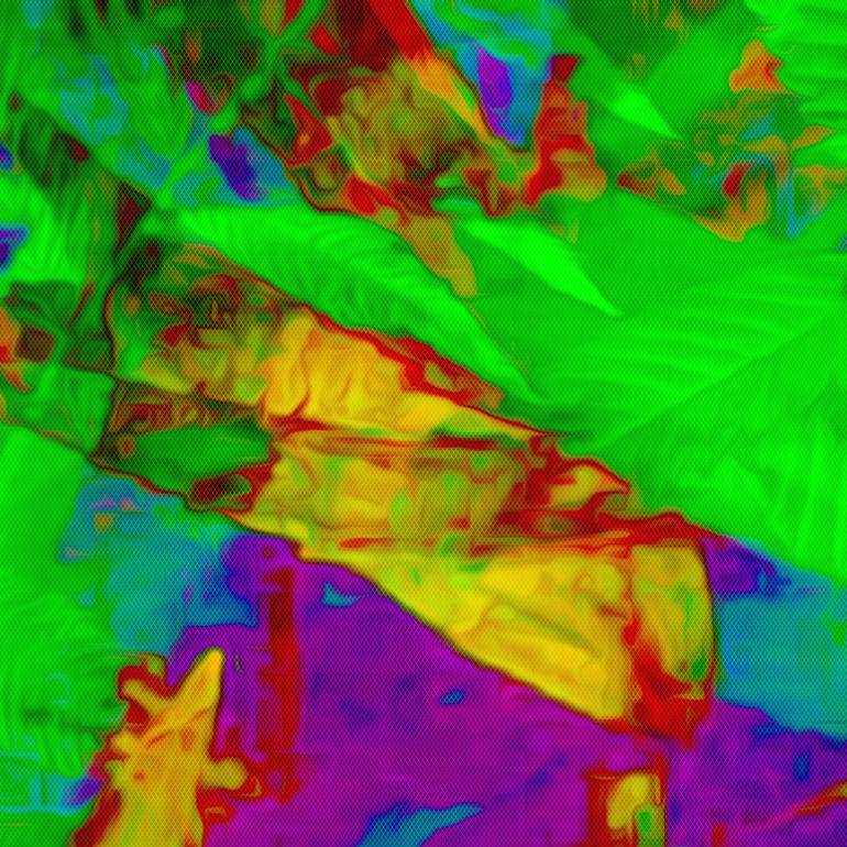 Original Abstract Expressionism Abstract Digital by Scott Gieske