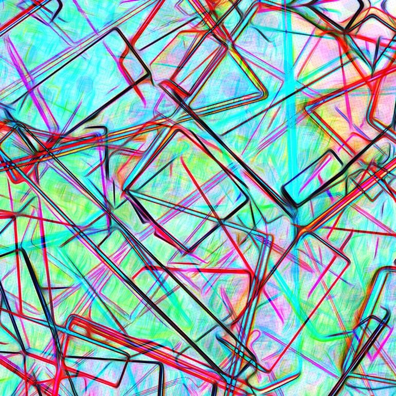 Original Abstract Expressionism Abstract Digital by Scott Gieske