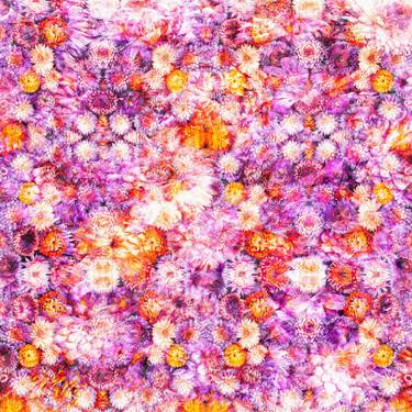 Original Abstract Expressionism Floral Digital by Scott Gieske