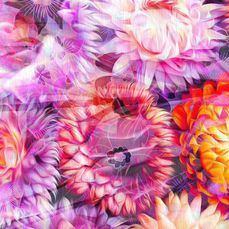 Original Abstract Expressionism Floral Digital by Scott Gieske