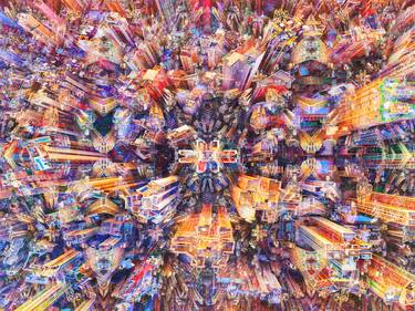 Original Abstract Expressionism Architecture Digital by Scott Gieske