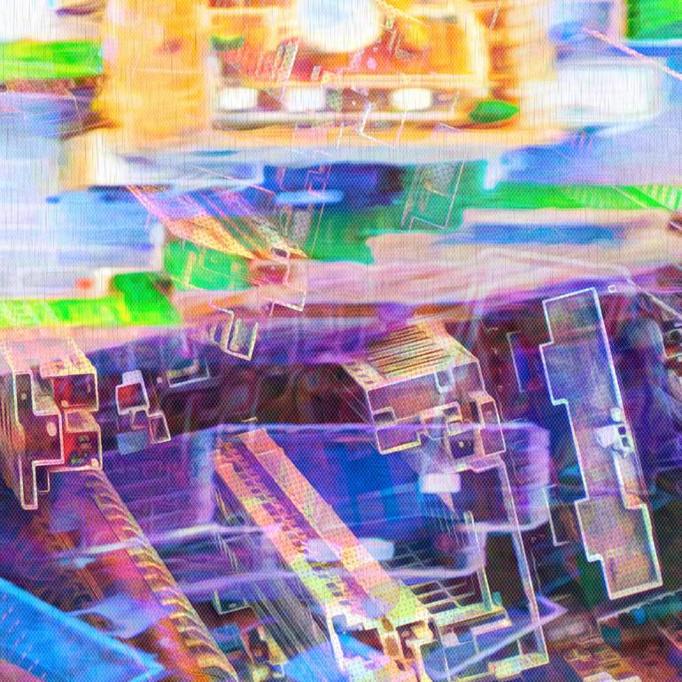Original Abstract Expressionism Architecture Digital by Scott Gieske