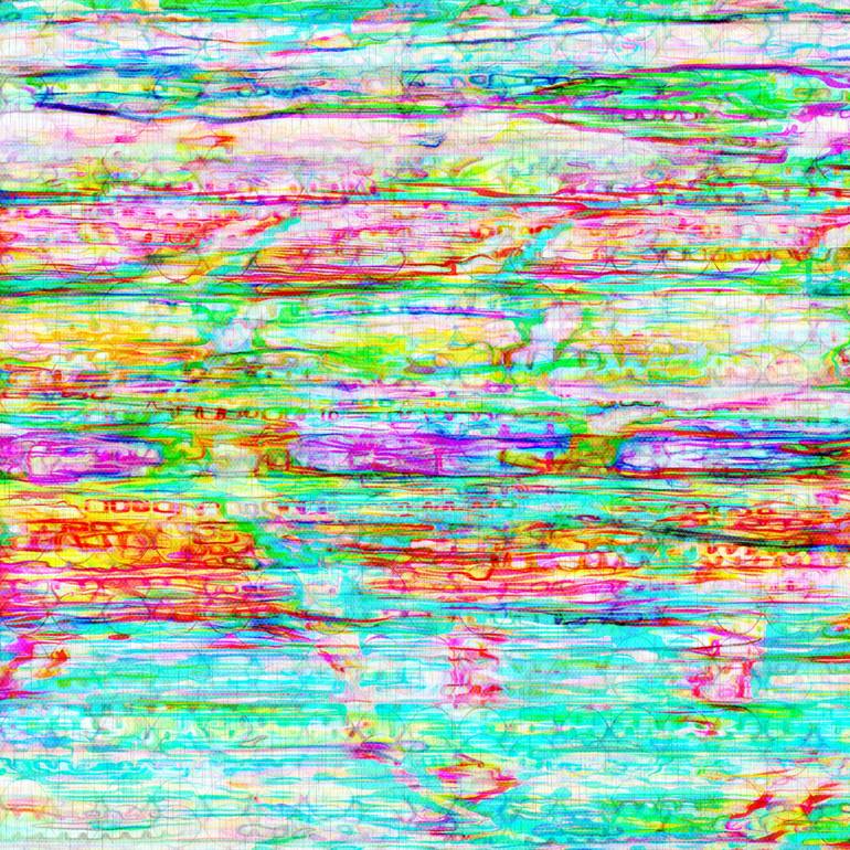 Original Abstract Expressionism Abstract Digital by Scott Gieske