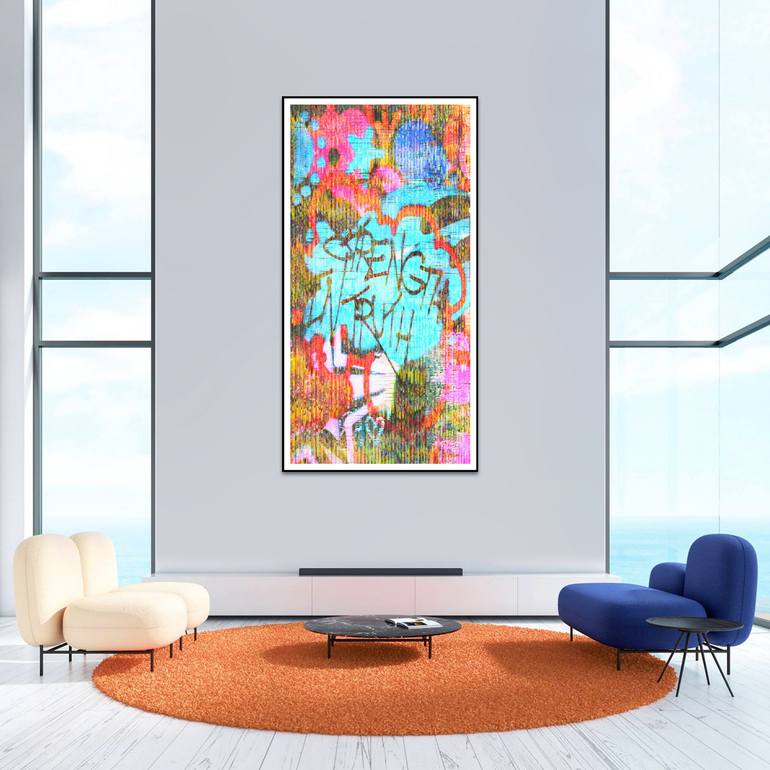 Original Abstract Expressionism Graffiti Digital by Scott Gieske