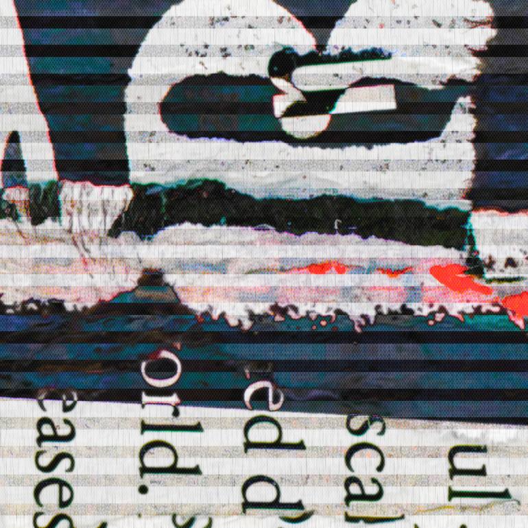 Original Abstract Typography Digital by Scott Gieske