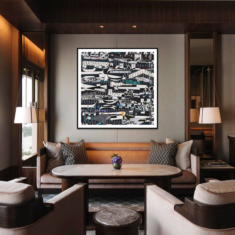 Original Abstract Typography Digital by Scott Gieske