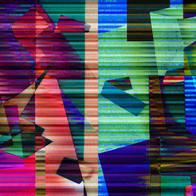 Original Abstract Expressionism Abstract Digital by Scott Gieske