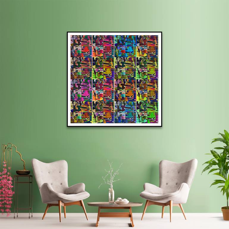 Original Abstract Expressionism Abstract Digital by Scott Gieske