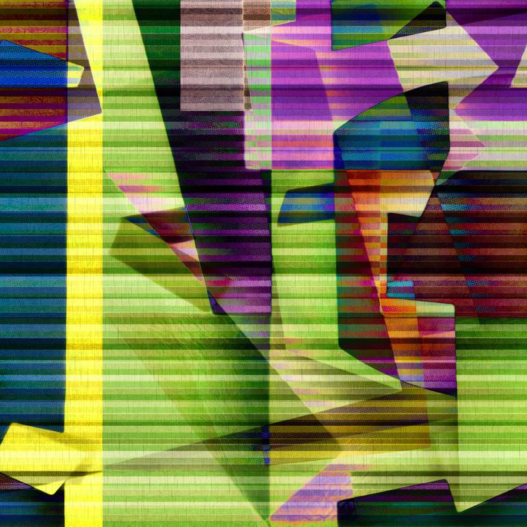 Original Abstract Expressionism Abstract Digital by Scott Gieske
