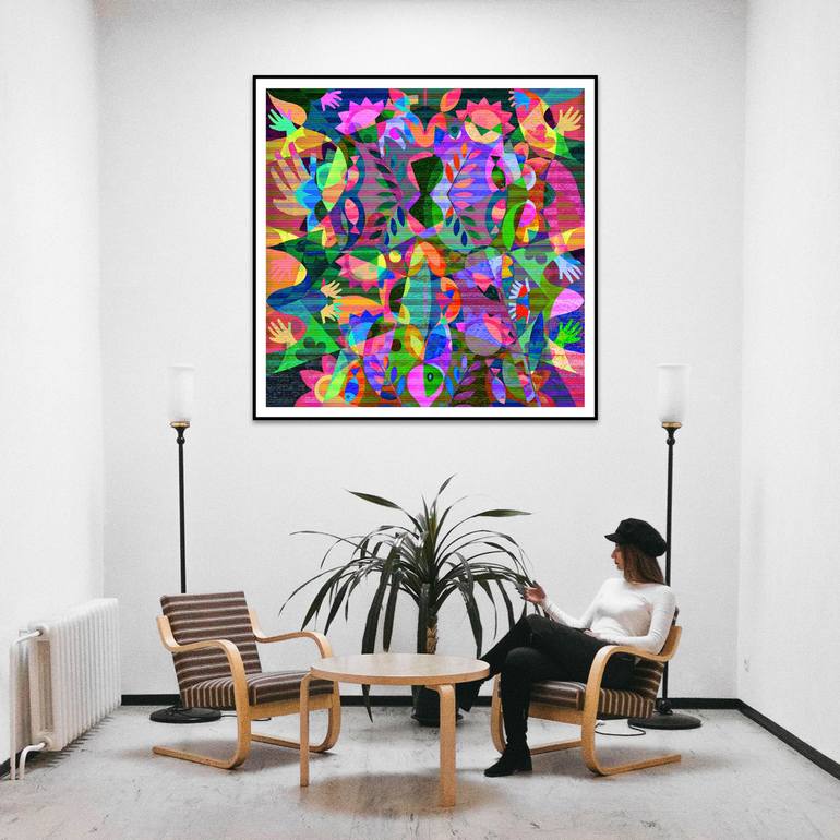 Original Abstract Expressionism Abstract Digital by Scott Gieske