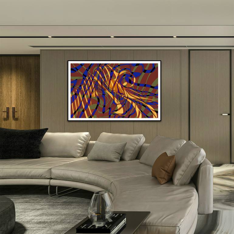 Original Abstract Expressionism Abstract Digital by Scott Gieske
