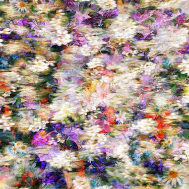 Original Abstract Expressionism Floral Digital by Scott Gieske