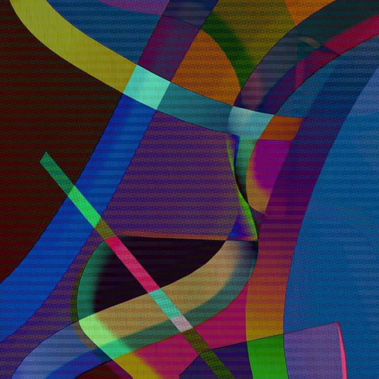 Original Abstract Expressionism Abstract Digital by Scott Gieske