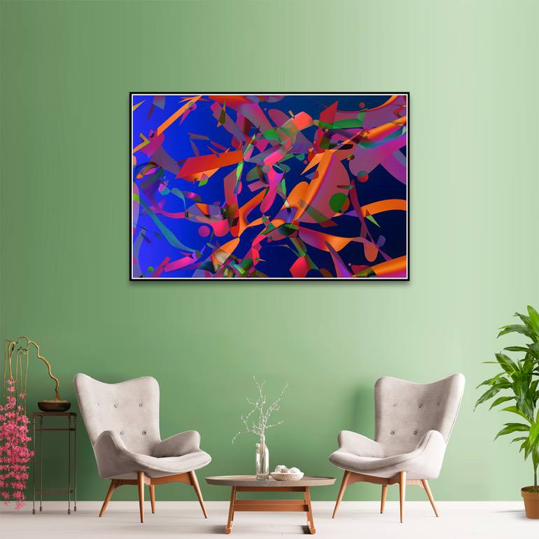 Original Abstract Expressionism Abstract Digital by Scott Gieske