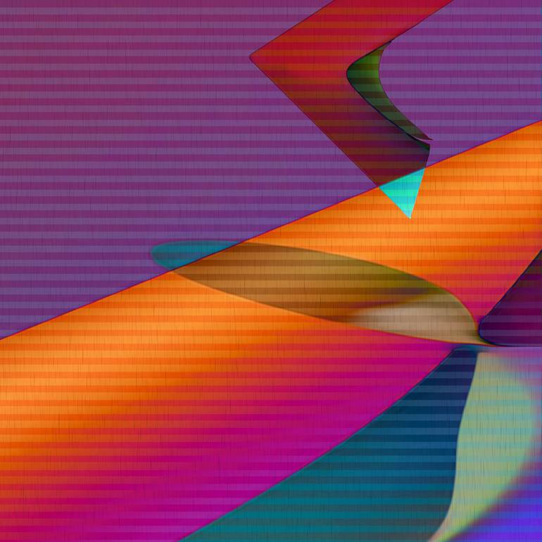 Original Abstract Expressionism Abstract Digital by Scott Gieske