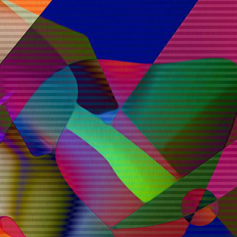 Original Abstract Expressionism Abstract Digital by Scott Gieske