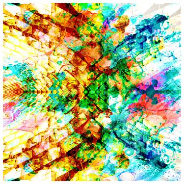 Print of Abstract Expressionism Abstract Digital by Scott Gieske