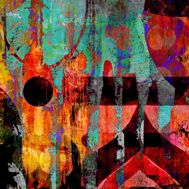 Original Abstract Expressionism Abstract Digital by Scott Gieske