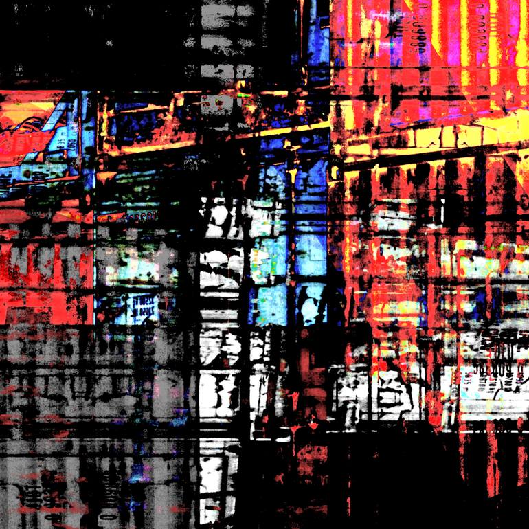 Original Abstract Expressionism Abstract Digital by Scott Gieske