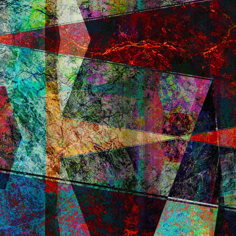 Original Abstract Expressionism Abstract Digital by Scott Gieske