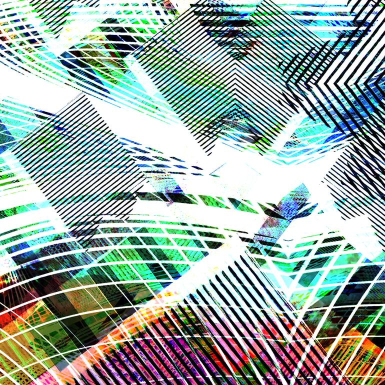 Original Abstract Expressionism Abstract Digital by Scott Gieske