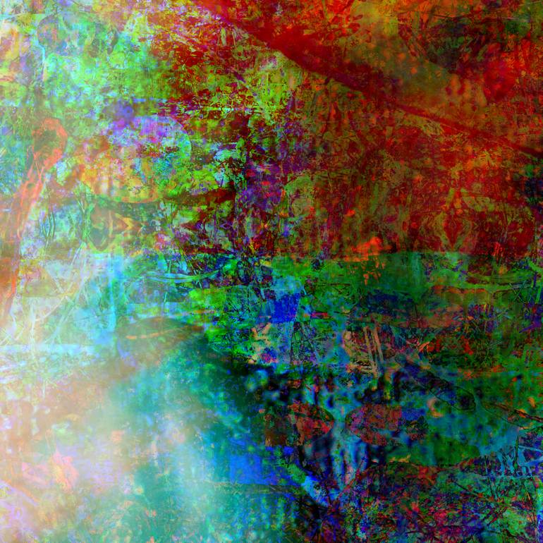 Original Abstract Expressionism Abstract Digital by Scott Gieske