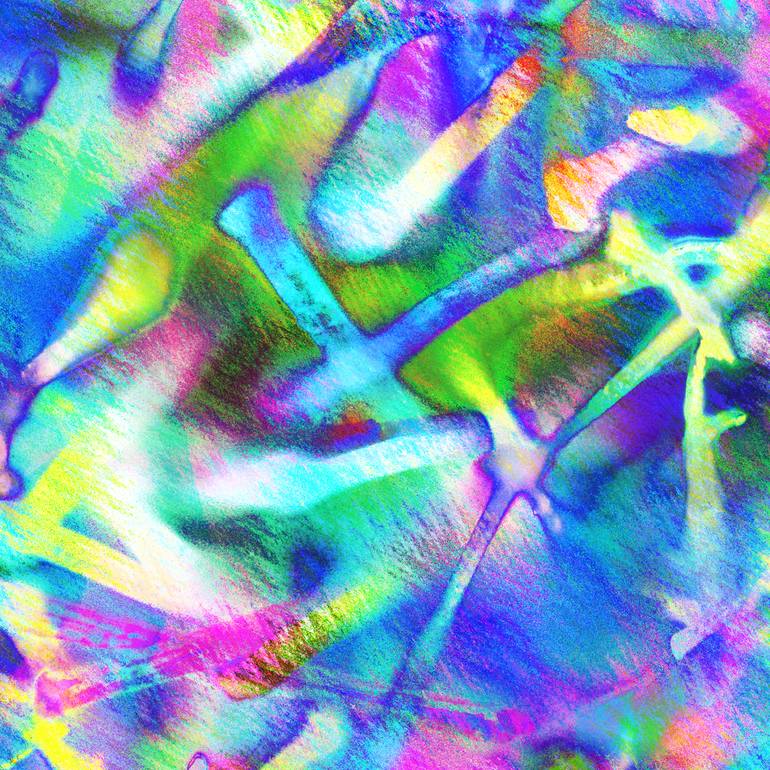 Original Abstract Expressionism Abstract Digital by Scott Gieske