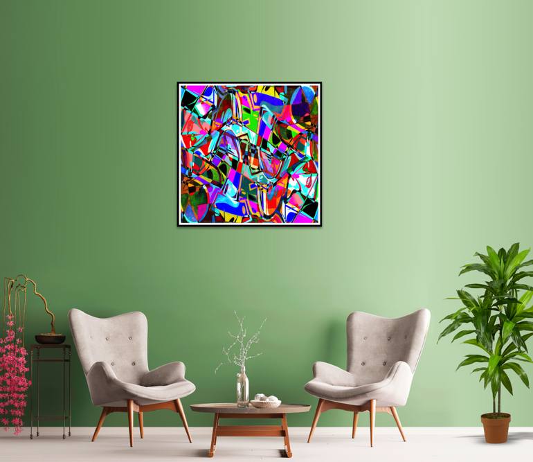 Original Abstract Expressionism Abstract Digital by Scott Gieske