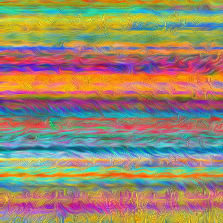 Original Abstract Expressionism Abstract Digital by Scott Gieske