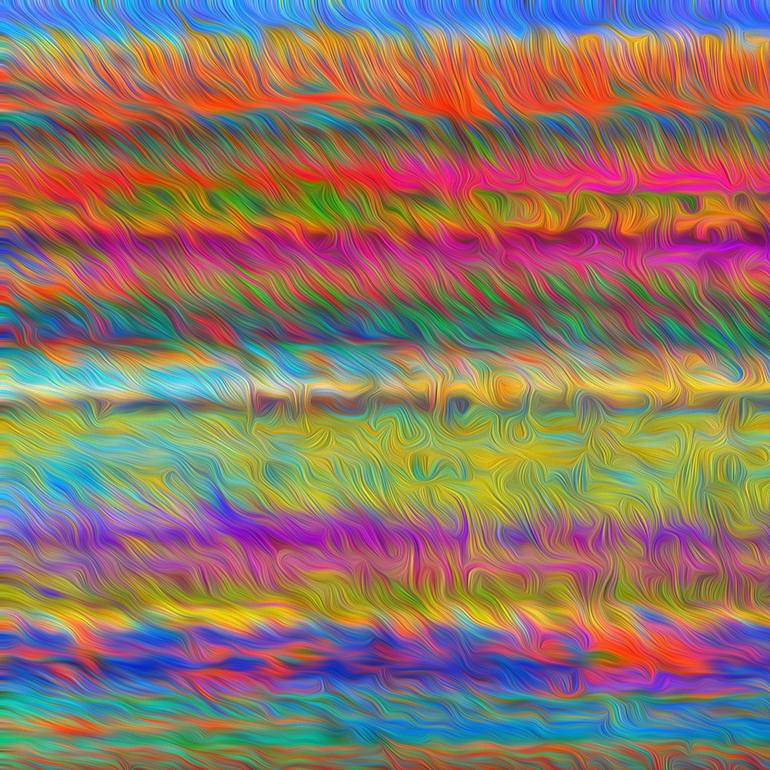 Original Abstract Expressionism Abstract Digital by Scott Gieske