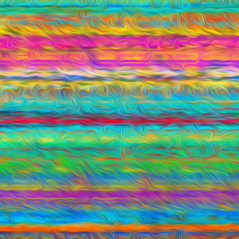 Original Abstract Expressionism Abstract Digital by Scott Gieske