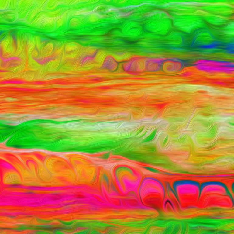 Original Abstract Expressionism Abstract Digital by Scott Gieske