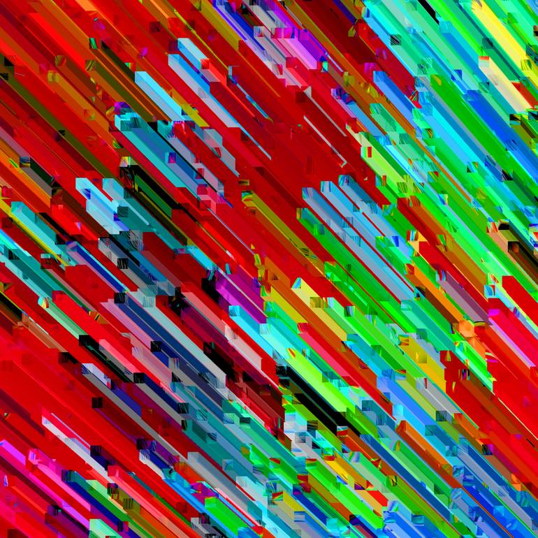 Original Abstract Expressionism Abstract Digital by Scott Gieske