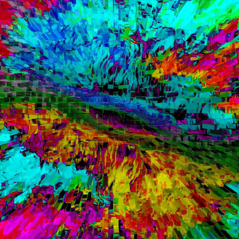 Original Abstract Expressionism Abstract Digital by Scott Gieske