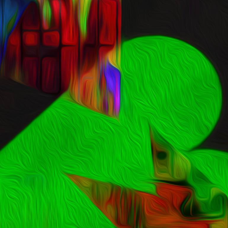 Original Abstract Expressionism Abstract Digital by Scott Gieske