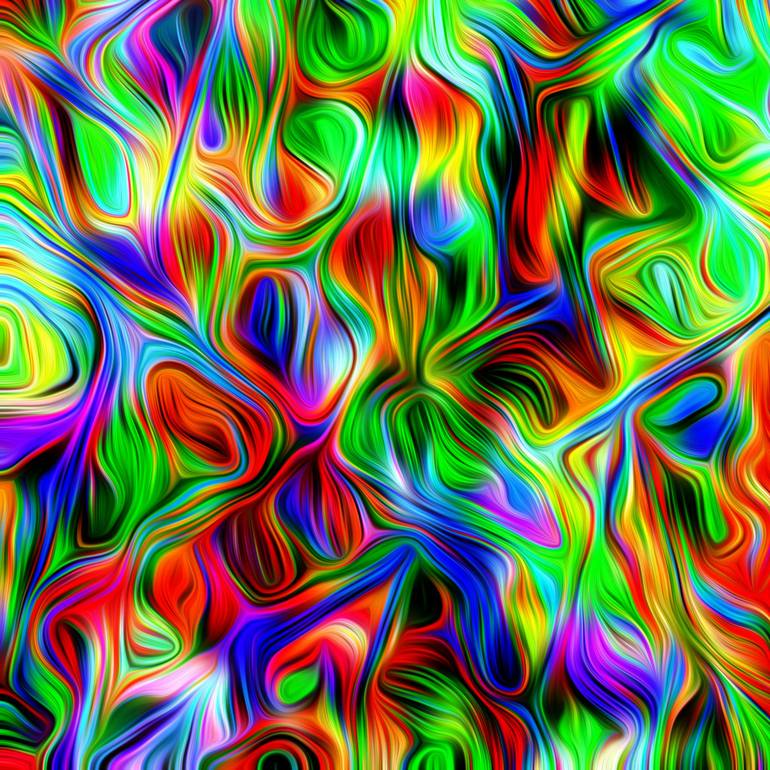 Original Abstract Digital by Scott Gieske