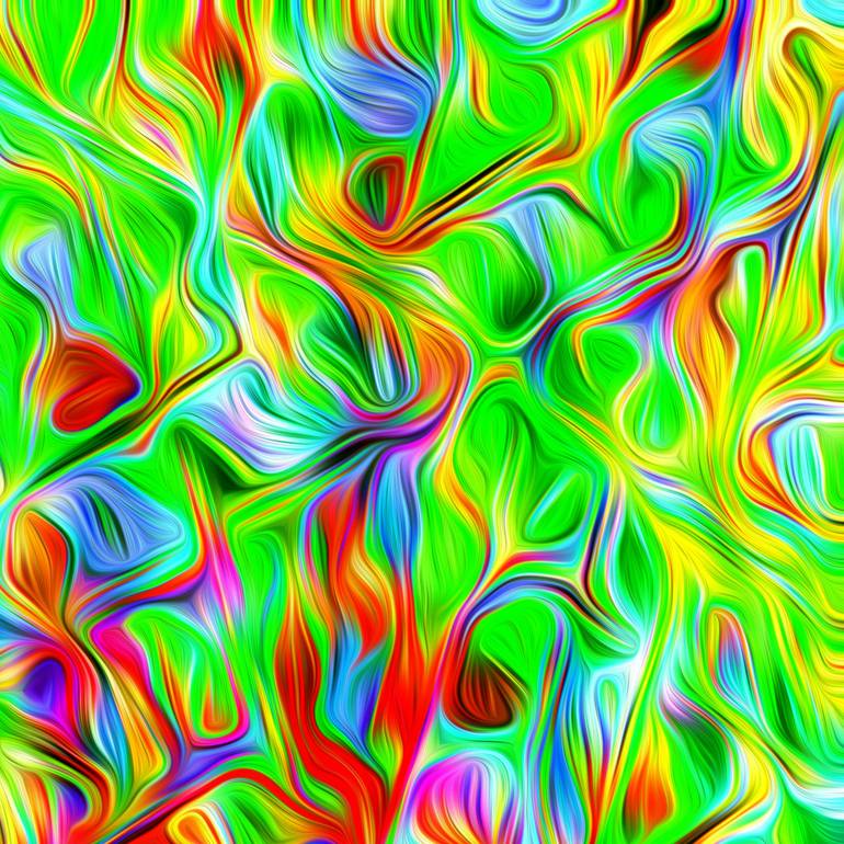 Original Abstract Expressionism Abstract Digital by Scott Gieske