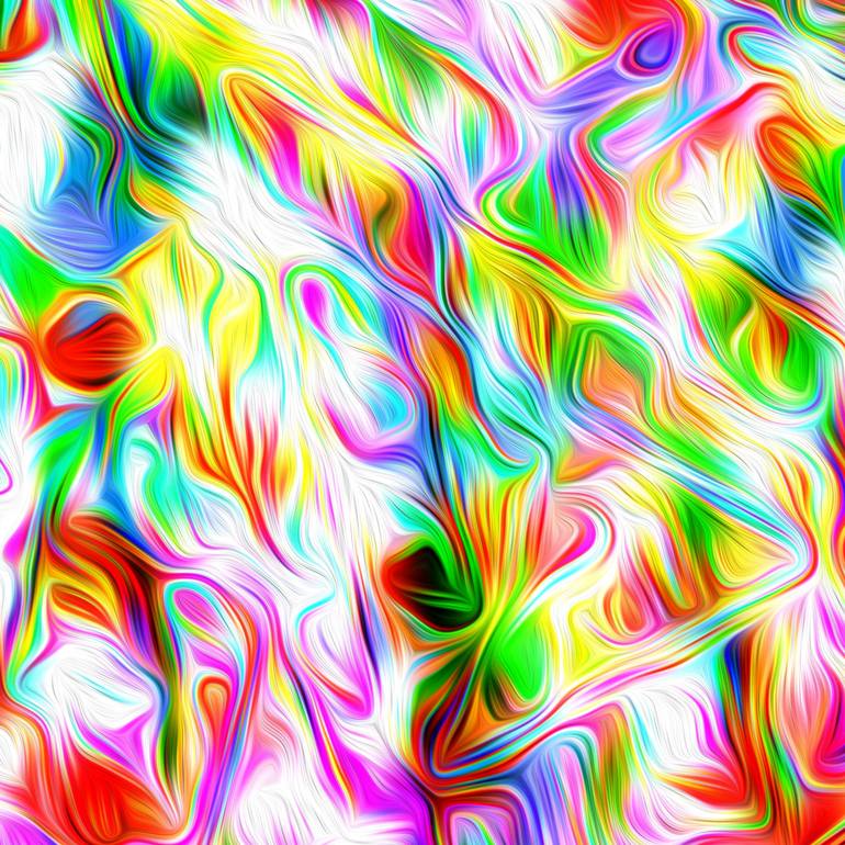 Original Abstract Expressionism Abstract Digital by Scott Gieske