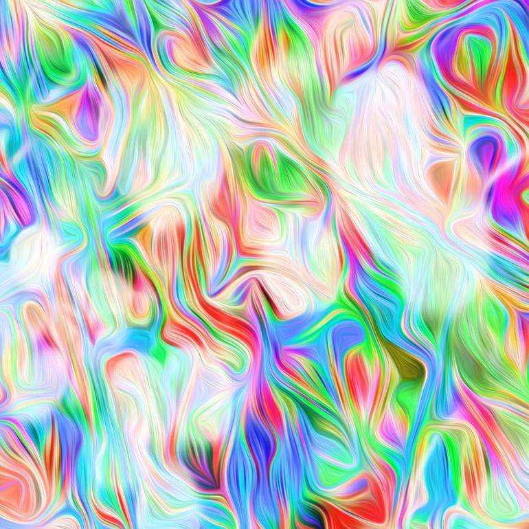 Original Abstract Expressionism Abstract Digital by Scott Gieske