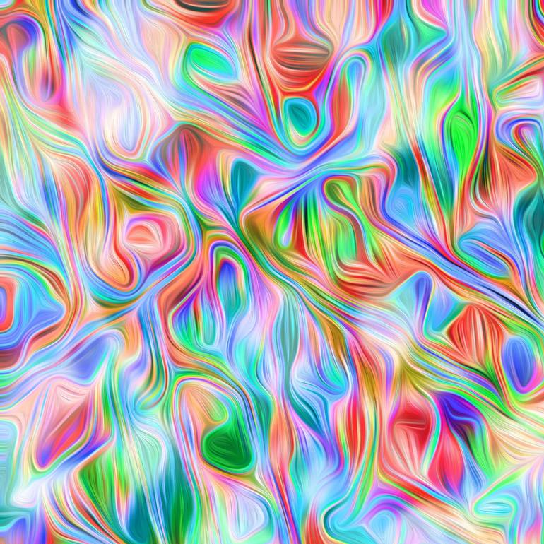 Original Abstract Expressionism Abstract Digital by Scott Gieske