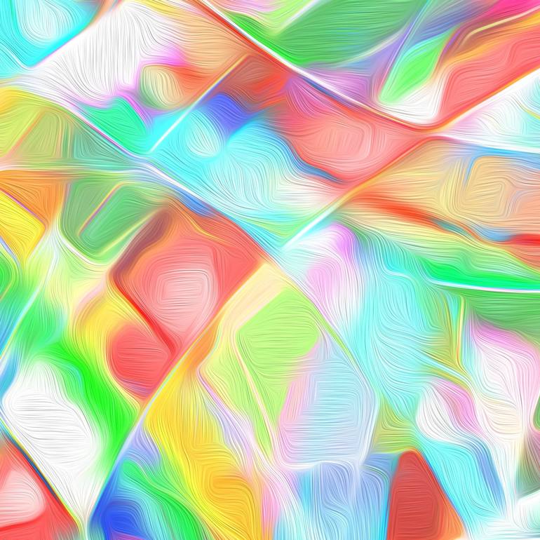 Original Abstract Expressionism Abstract Digital by Scott Gieske