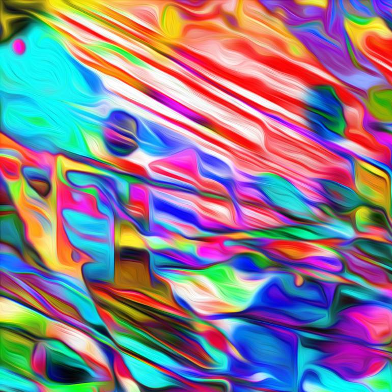 Original Abstract Expressionism Abstract Digital by Scott Gieske