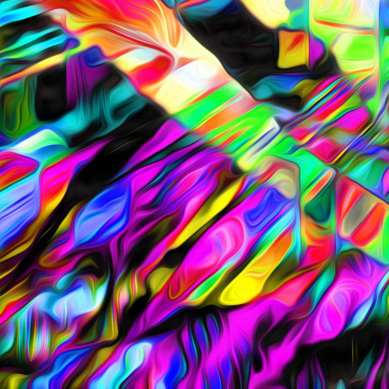 Original Abstract Expressionism Abstract Digital by Scott Gieske